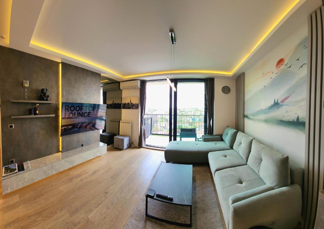 Belgrade Waterfront 16Th Fl Lux Apt. W/ City View Kültér fotó