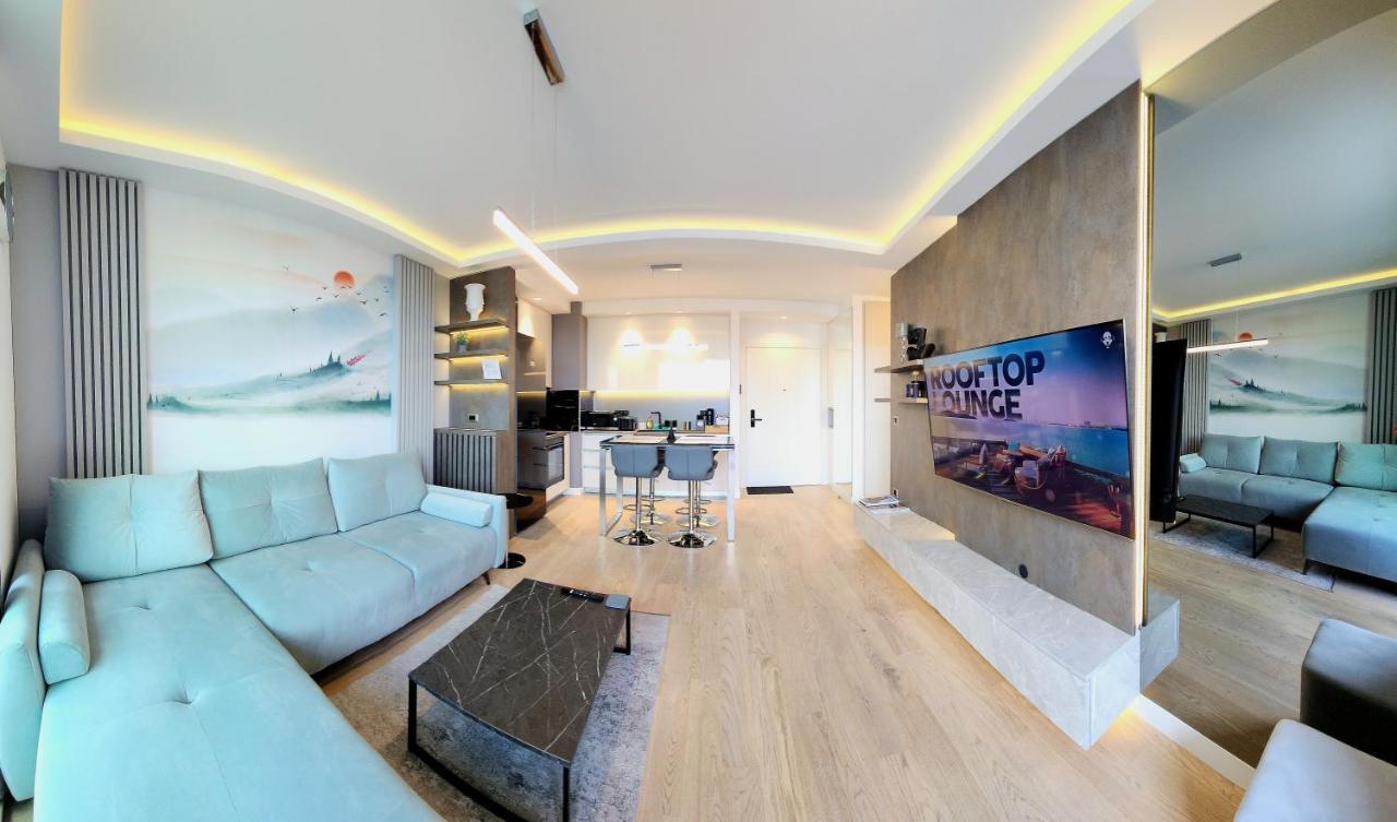 Belgrade Waterfront 16Th Fl Lux Apt. W/ City View Kültér fotó