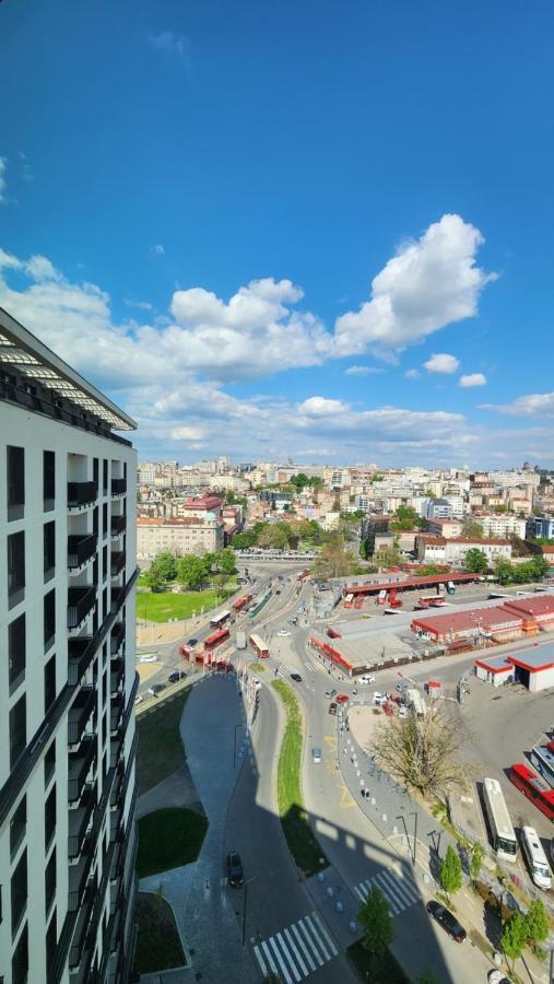 Belgrade Waterfront 16Th Fl Lux Apt. W/ City View Kültér fotó