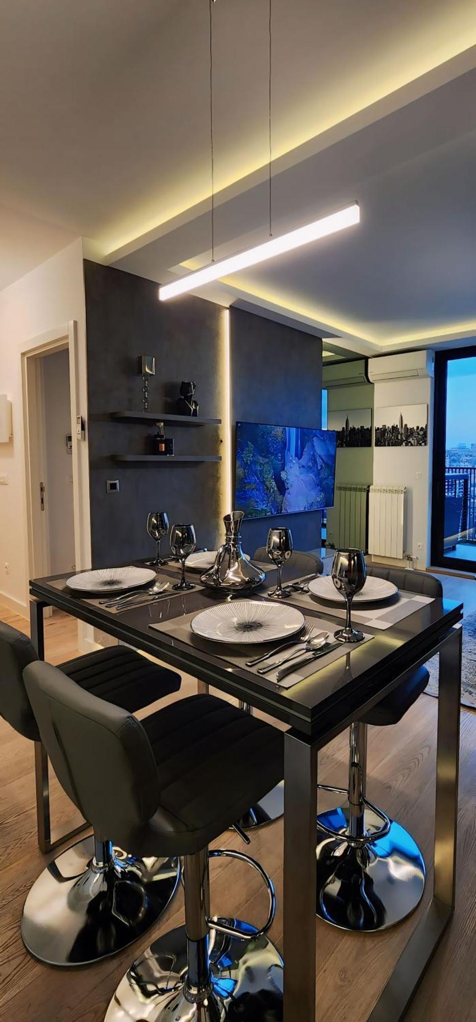Belgrade Waterfront 16Th Fl Lux Apt. W/ City View Kültér fotó